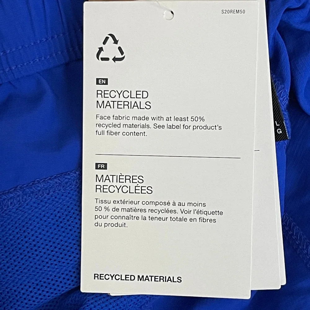 NEW The‎ North Face Mens XXL FLASHDRY Action Short 2.0 Blue 5 inch inseam $45